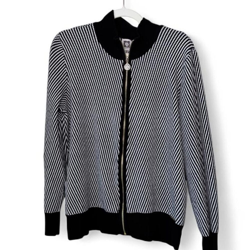 Anne-klein Women's zip sweater